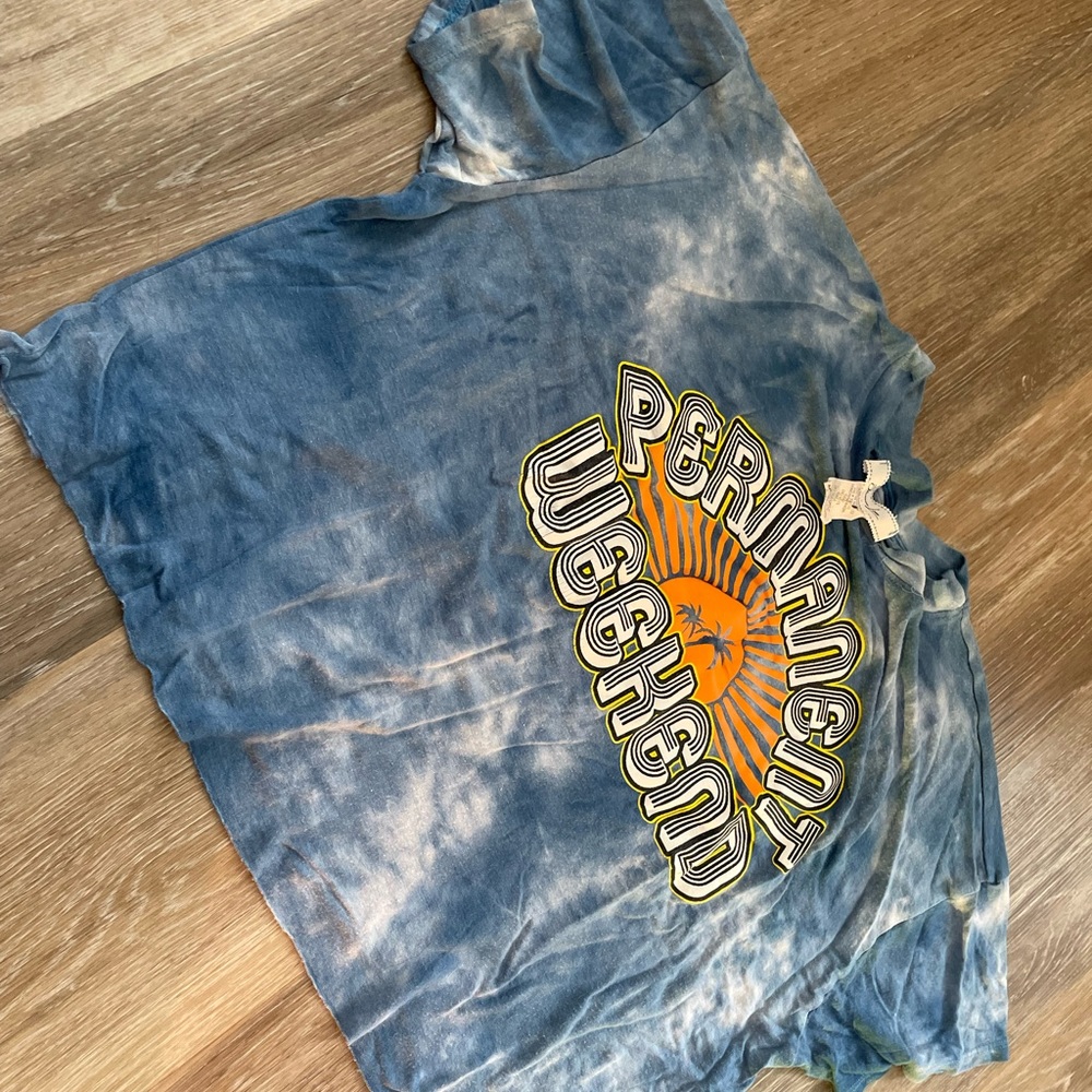 Vintage cropped t